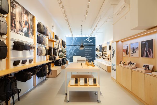 Peak Design NYC Store by null