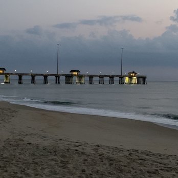 Dolphin Oceanfront Motel - View of Jeannettes Pier - Hotels Near Me - Nags Head, North Carolina Dolphin Oceanfront Motel - View of Jeannettes Pier - Hotels Near Me - Nags Head, North Carolina