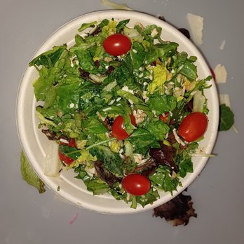 Eta Pie - a salad with tomatoes and lettuce - Pizza Near Me - Ithaca, New York