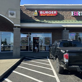 Red Wagon Burger - Front of business - Burgers Near Me - Burien, Washington Red Wagon Burger - Front of business - Burgers Near Me - Burien, Washington