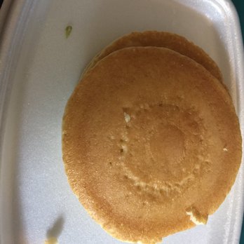 McDonald's - Green thing I pulled off the top pancake. It had to come out someone's nose! Disgusting so I had to throw it out! - Burgers Near Me - Locust Grove, Virginia McDonald's - Green thing I pulled off the top pancake. It had to come out someone's nose! Disgusting so I had to throw it out! - Burgers Near Me - Locust Grove, Virginia