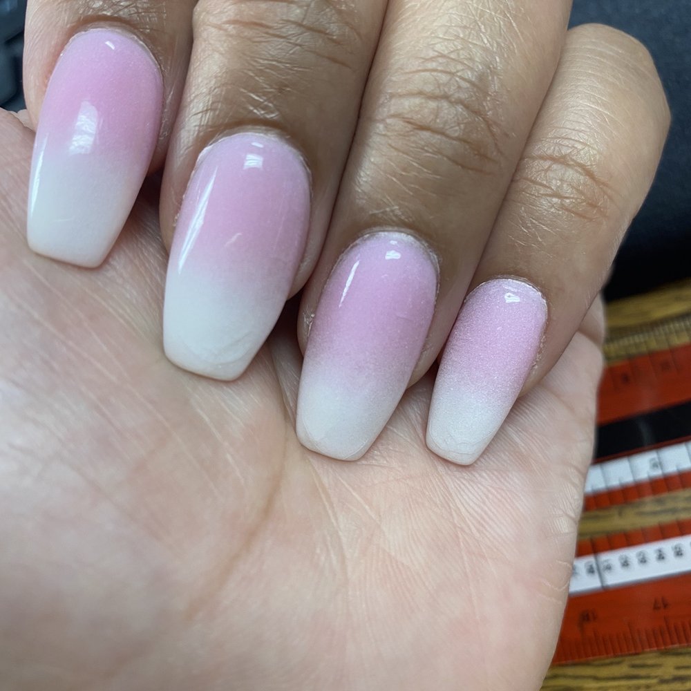 American Nails Spa - Ring finger, middle finger, and pinky finger nails starting to marble and crack. Went back Thursday 8/25/22 - Skin Care Near Me - Norwood, Massachusetts American Nails Spa - Ring finger, middle finger, and pinky finger nails starting to marble and crack. Went back Thursday 8/25/22 - Skin Care Near Me - Norwood, Massachusetts