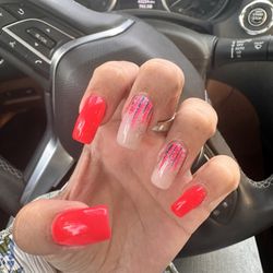 Nail Art - 4th of July nails