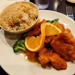 Orange Chicken Lunch Special