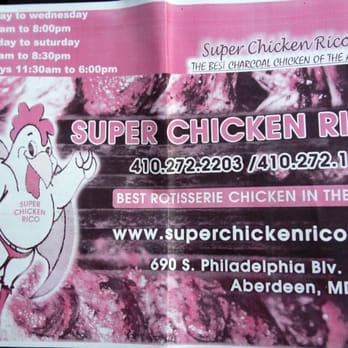 Super Chicken Rico - Menu 1 - Peruvian Near Me - Aberdeen, Maryland Super Chicken Rico - Menu 1 - Peruvian Near Me - Aberdeen, Maryland
