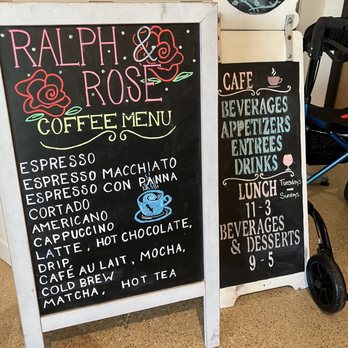 Ralph & Rose - Menu - Cafes Near Me - Dallas, Texas