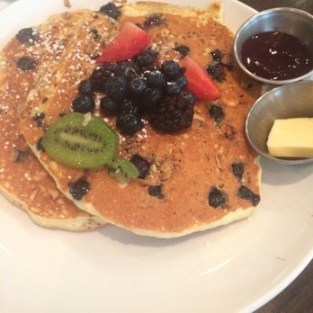 Maplewood Kitchen and Bar - Blueberry granola pancakes - Breakfast & Brunch Near Me - Cincinnati, Ohio Maplewood Kitchen and Bar - Blueberry granola pancakes - Breakfast & Brunch Near Me - Cincinnati, Ohio