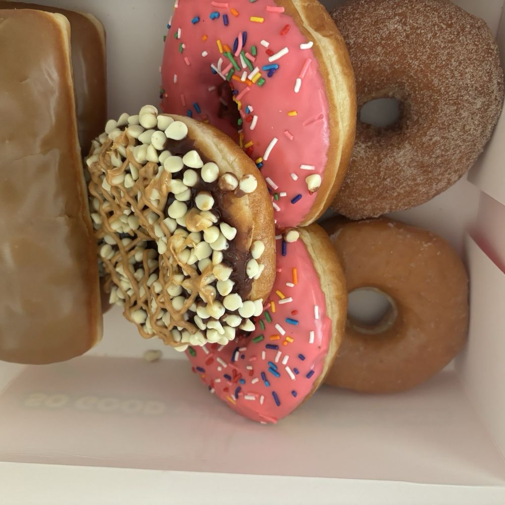 Pink box donuts Pink box donuts