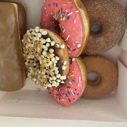 Pink box donuts Pink box donuts
