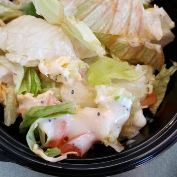 Arby's - The side salad. It was old. It tasted old. The lettuce was browning. - Fast Food Near Me - Norfolk, Nebraska