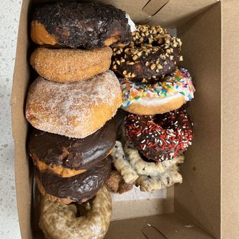 Greenbush Bakery - a box of assorted donuts - Donuts Near Me - Madison, Wisconsin