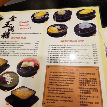 Sweet House Dessert - Menu - Desserts Near Me - Markham, Ontario