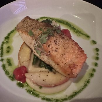 Boulevard Bistro - Seared salmon - New American Near Me - Elk Grove, California