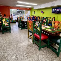 Suy's Mexican Restaurant - Inside the restaurant.