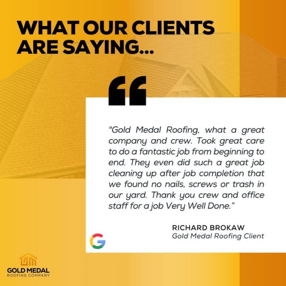 Slide of Gold Medal Roofing