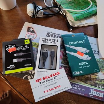 129 Salvage - I needed these cables... - Discount Store Near Me - Gainesville, Georgia 129 Salvage - I needed these cables... - Discount Store Near Me - Gainesville, Georgia