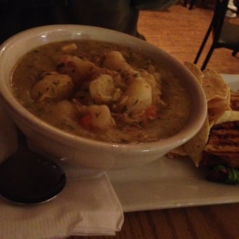 Café Isla - Half soup, half sandwich combo. Chicken and dumplings soup of the day. - Breakfast & Brunch Near Me - Media, Pennsylvania Café Isla - Half soup, half sandwich combo. Chicken and dumplings soup of the day. - Breakfast & Brunch Near Me - Media, Pennsylvania