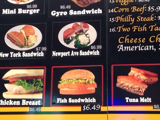 Menu photo 7 Newport Quik Stop San Diego, CA