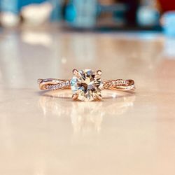 Trice Jewelers - Fana 14K Rose Gold Engagement Ring