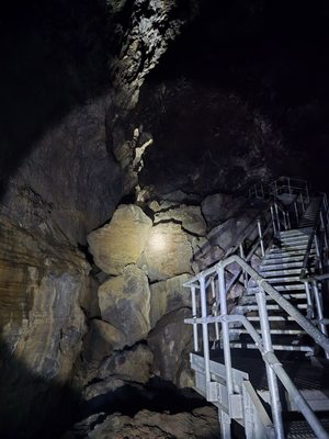 Lava River Cave by null