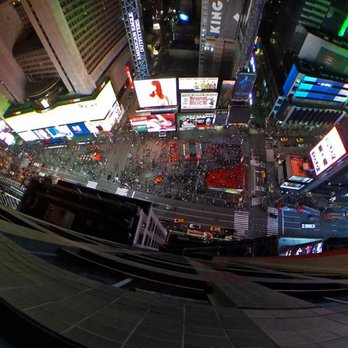Father Duffy Square - View of Times Square and Father Duffy Square from DoubleTree Hotel, NYC - Parks Near Me - New York, New York