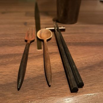 SingleThread Restaurant & Inn - Love the utensils - New American Near Me - Healdsburg, California