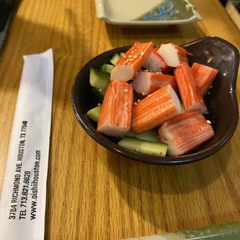 Oishii - Kani Sunomono Salad - Sushi Bars Near Me - Houston, Texas