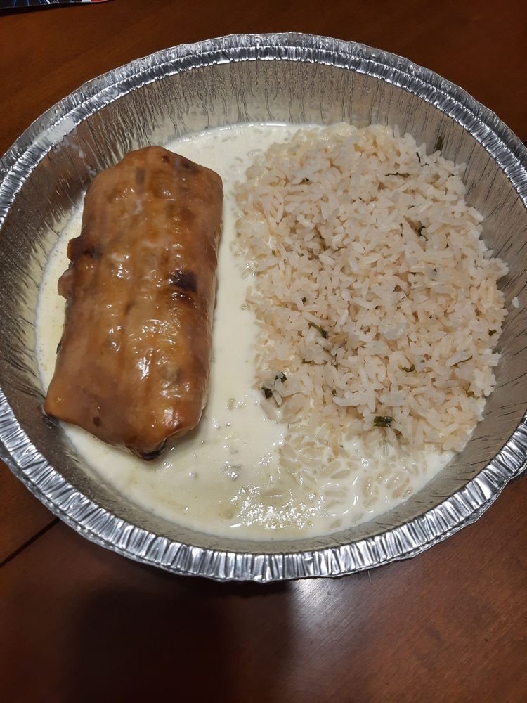 Food from Chimichanga Firehouse