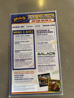 Pluckers Wing Bar by null