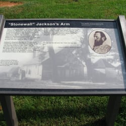 Burial Place of Stonewall Jackson's Arm