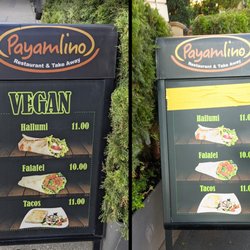 Payamlino - CONSUMER SCAM  Vegan food is NOT vegan