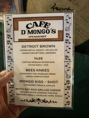 Cafe D'Mongos Speakeasy by null