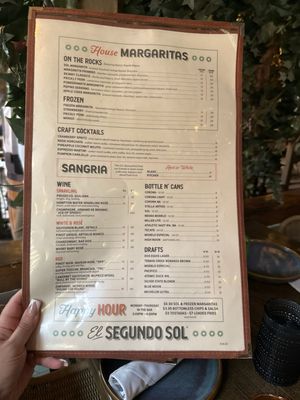 Menu photo 3 El Segundo Sol Las Vegas, NV Menu photo 3 El Segundo Sol Las Vegas, NV