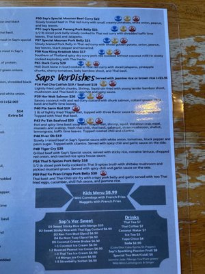 Menu photo 6 Sap's Ver Fine Thai Cuisine Austin, TX Menu photo 6 Sap's Ver Fine Thai Cuisine Austin, TX