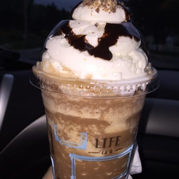 Caribou Coffee - Blended turtle mocha. - Coffee & Tea Near Me - Edina, Minnesota Caribou Coffee - Blended turtle mocha. - Coffee & Tea Near Me - Edina, Minnesota