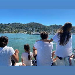 My family on the boat My family on the boat