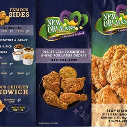 Stop N Shop - Menu (2 of 2)