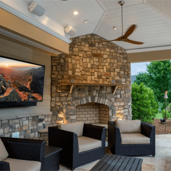 Modern Smart Home - Outdoor patio tv installation in Northern AZ - Home Theatre Installation Near Me - Chandler, Arizona Modern Smart Home - Outdoor patio tv installation in Northern AZ - Home Theatre Installation Near Me - Chandler, Arizona