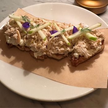 Jansz - Crab toast - Modern European Near Me - Amsterdam, New Hampshire Jansz - Crab toast - Modern European Near Me - Amsterdam, New Hampshire