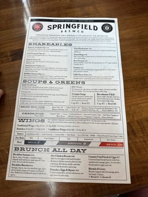 Menu photo 3 Springfield Brewing Company Springfield, MO Menu photo 3 Springfield Brewing Company Springfield, MO