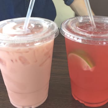 Little Leaf Tea - Strawberry colada and passion fruit ( has a weird after taste and too sweet). - Coffee & Tea Near Me - Fresno, California Little Leaf Tea - Strawberry colada and passion fruit ( has a weird after taste and too sweet). - Coffee & Tea Near Me - Fresno, California