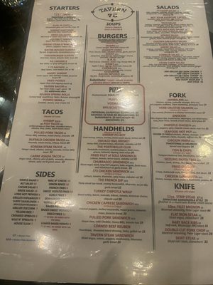 Menu photo 7 Tavern 73 Pine Brook, NJ Menu photo 7 Tavern 73 Pine Brook, NJ