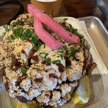 Mazra - Roasted Cauliflower - Mediterranean Near Me - San Bruno, California