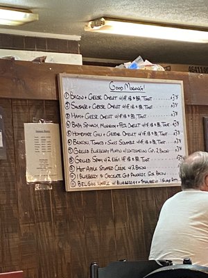Menu photo 1 Kathy's Diner Mechanic Falls, ME