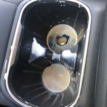 Jim's Burgers - Spilled milkshake due to lid that doesn't fit the shake - Burgers Near Me - Long Beach, California