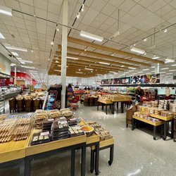 Target - General store ambiance and layout of the produce and bakery section.