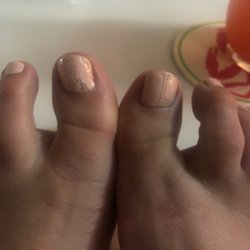 G & J Nails - Day of pedicure
