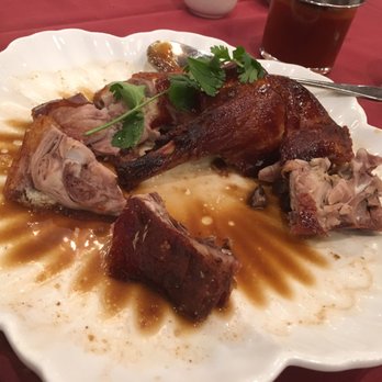 Fung's Kitchen - The outstanding crispy 1/2 duck we savored every bite and couldn't even finish it. - Dim Sum Near Me - Houston, Texas