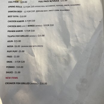 HoneyKaz Small Chops - Menu - African Near Me - Houston, Texas HoneyKaz Small Chops - Menu - African Near Me - Houston, Texas