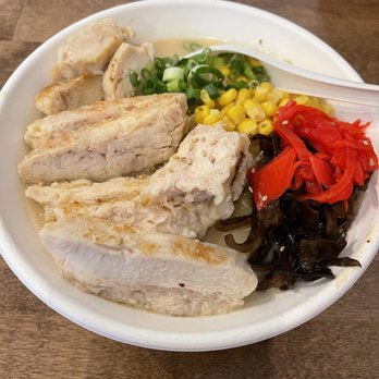 Corner 11 Poke & Ramen - Tonkotsu ramen with chicken - Poke Near Me - Strongsville, Ohio Corner 11 Poke & Ramen - Tonkotsu ramen with chicken - Poke Near Me - Strongsville, Ohio